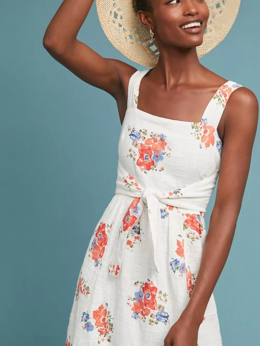 Meadow Rue (Anthropologie) Ingalls Tie-Waist Dress Sz. 6.